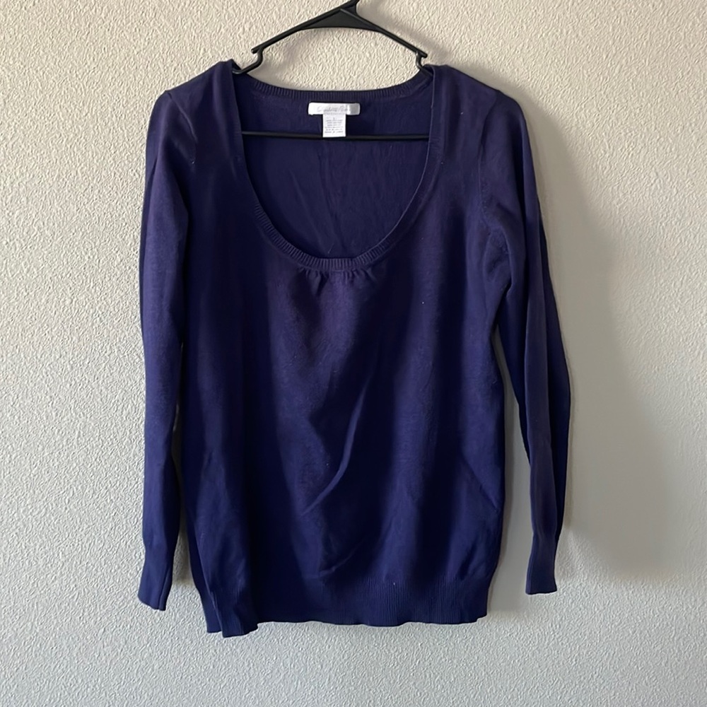 Purple Sweater